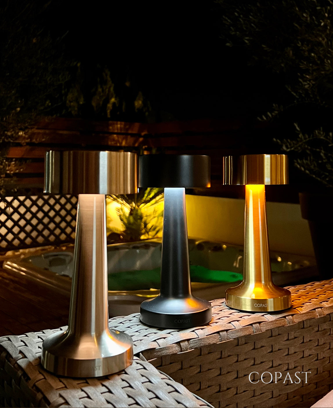 Copast Sensor Lamp - Silver